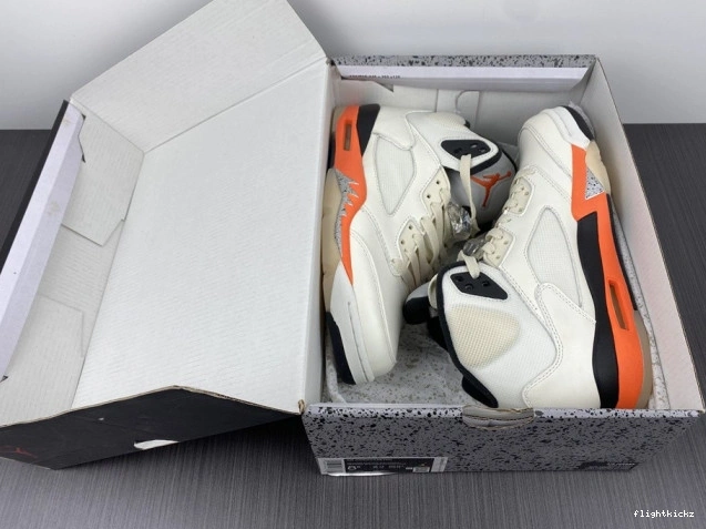DC1060-100 Jordan Retro Orange Total 5 1020